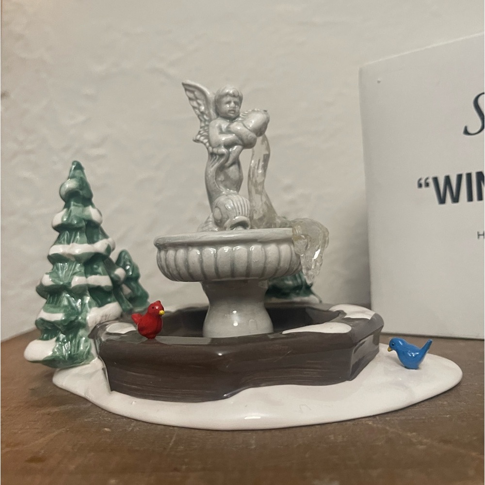Department 56 | Original Snow Village | Winter Fountain |